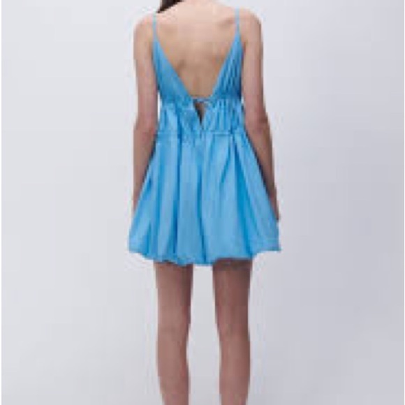 (48) ❤️ BNWT Jonathan Simkhai Amira dress in Capri - Picture 4 of 7